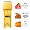 3.4f.0zMen's Eau De Toilette Spray, with Amber & Cinnamon Long-Lasting Perfume, Perfect forDating, Daily Life, Parties, Gift Giving