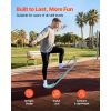 Balance Board, Wobble Board Trainer for Adults, Premium Wooden Curved Balance Training Equipment, Compact & Lightweight for Core Workouts