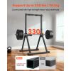 Pull Up Bar, 330LBS Capacity Portable Pullup Bar Station, Pullup Bars Free Standing with Triangular Structure & Heavy-Duty Steel Tube