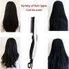 Fast Heated Electric Straight Hair Comb Beard Straightner Brush Styler Men Women