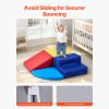 Climbing Toys, 4-Piece Set, Foam Climbing Toys for Toddlers 6 Months to 3 Years Old, PU Leather Climbing Blocks
