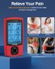 24 Modes TENS Unit Muscle Stimulator, Red Color