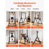 Pull Up Bar, 330LBS Capacity Portable Pullup Bar Station, Pullup Bars Free Standing with Triangular Structure & Heavy-Duty Steel Tube