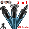 Electric Shaver Mens Razor Rotary Waterproof Pop-Up Trimmer Wet Dry Cordless(Must Provide A Hazardous Materials Shipping Label For Self-pickup By USPS